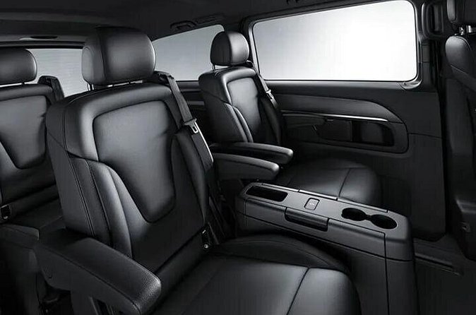 Arrival by Private Luxury Van Venice Airport VCE to Piazzale Roma - Luxury Van Comfort for Real Luggage (Plus Real Group Size)