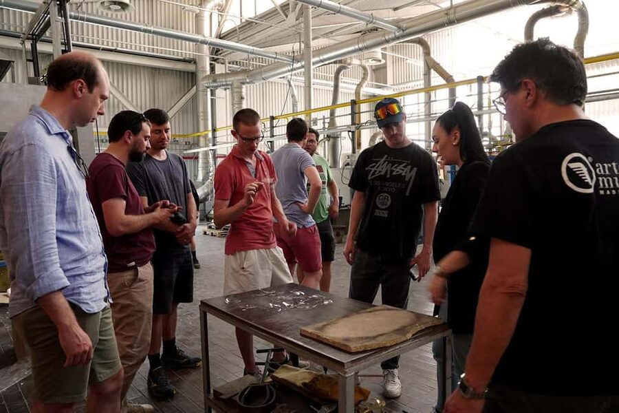 Arte Di Murano: Glass Factory Tour - Meeting the team and stepping into a working Murano-style factory