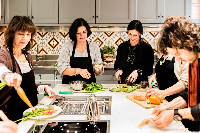 Authentic Venetian Cooking Classes - Working with your chef, not a recipe book stack