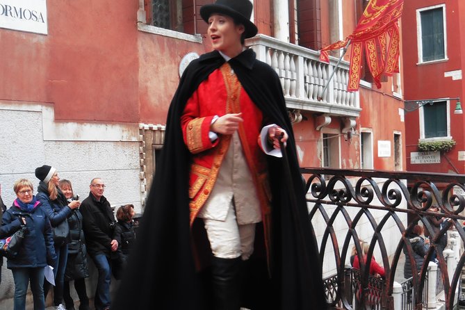 Carnival & Casanova Secrets, Theatrical Walking Show - Pantakin Actors Turn Streets Into a Living Stage