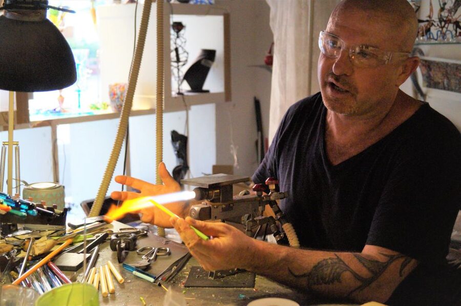 Create Your Glass Artwork: Private Lesson With Local Artisan - The Studio Experience, Small Space, Big Focus, and Real Safety