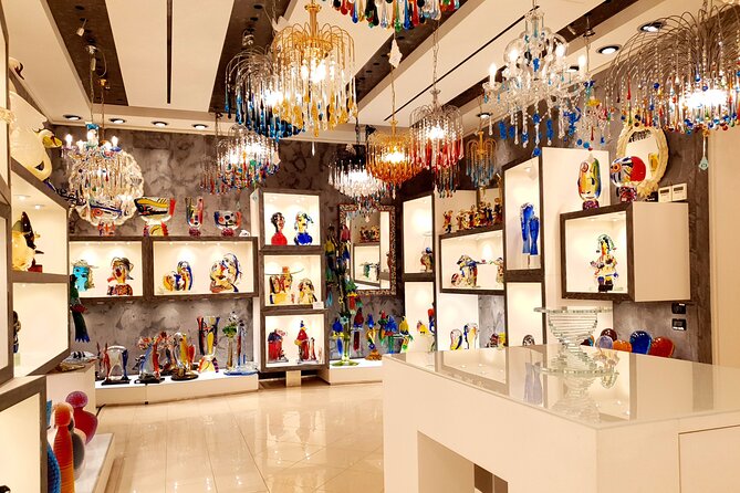 From Venice: Private boat from hotel, Glass blowing demo and Gift - Gino Mazzuccato Murano Glass: A Working Factory, Not Just a Shop