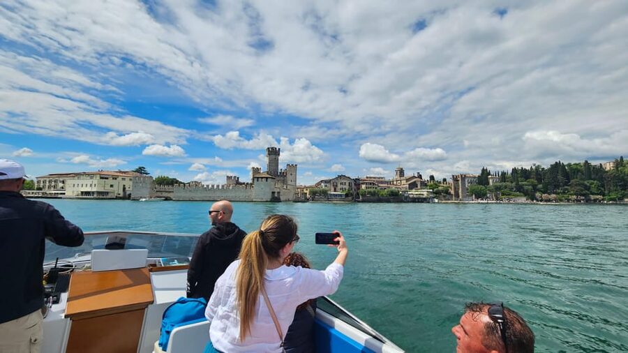 From Venice: Verona, Sirmione & Lake Garda with Boat Cruise - Lake Garda Boat Cruise: Sirmione from the Water, Catullus Grottoes by View