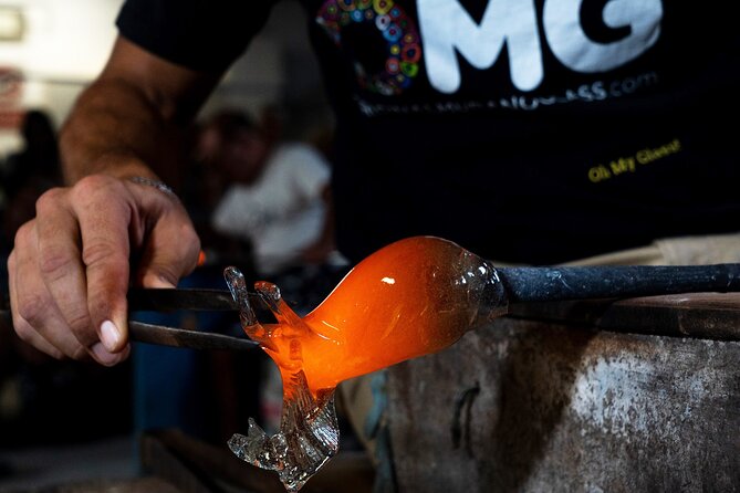 Glass Blowing Show Visit Murano Glass Factory and Showroom OMG - Glass Blowing Show at Original Murano Glass OMG, Why It’s Worth Your Time