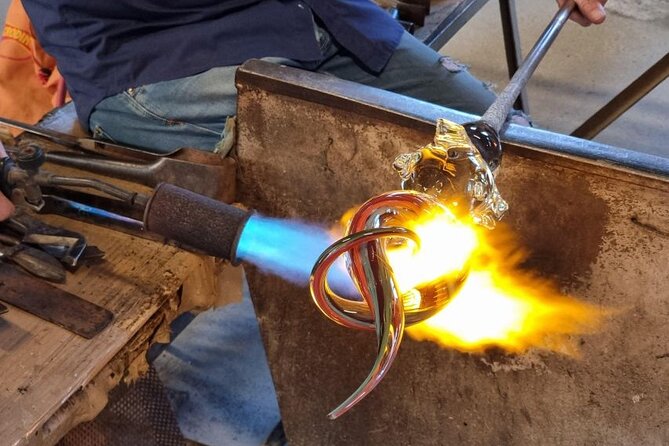 Glass Blowing Show Visit Murano Glass Factory and Showroom OMG - The Showroom After the Demo, 500 Square Metres of Real Glass