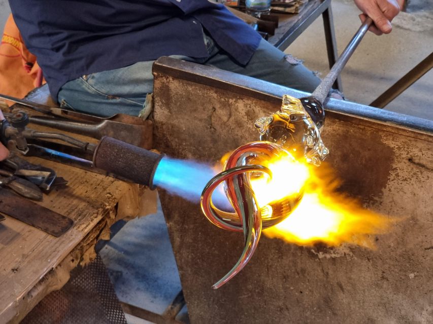 Glass Blowing Show Visit Murano Glass Factory & Showroom OMG - Murano Glass in a Real Furnace, Not a Photo-Stop Show
