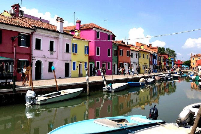 Half-Day Motorboat Cruise to Venice Lagoon Islands Murano and Burano - The motorboat ride across the Venetian Lagoon