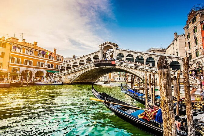 Morning Magic: Venice City Walk and Gondola Tour - Teatro La Fenice area: learning the theatre story without buying a ticket