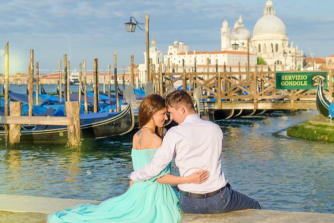 Photo shoot in Venice - Punta della Dogana: St Mark’s Square and St George’s Island in One View