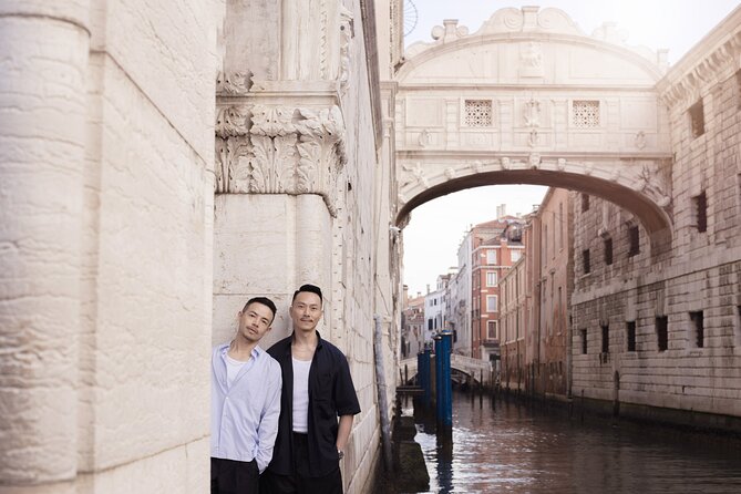 Private Gondola Ride and Photoshoot - Stop 2: Ponte dei Sospiri for that moody, dramatic bridge backdrop
