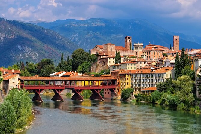 Private Prosecco , Hilltowns & Palladian Villa Tour from Venice - Bassano del Grappa: Palladian bridge views and grappa culture