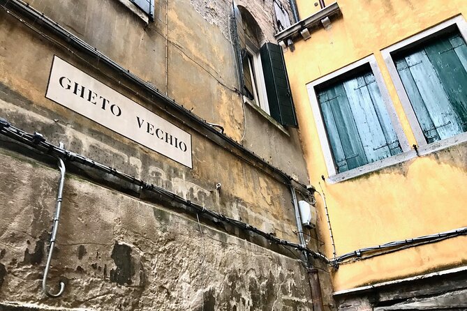 Private Tour of Jewish Ghetto in Venice - Ghetto Ebraico and the street-by-street focus you can feel