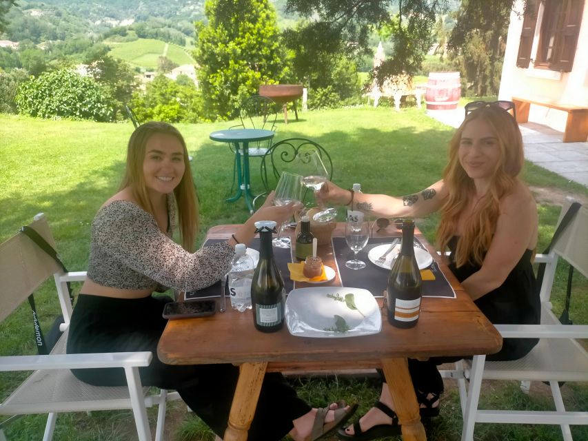 Prosecco Wine Tour. Full Day - 2 Wineries. From Venice - Stop 1: vineyard and cellar time, plus Brut, Extra Dry, Dry, and Col Fondo