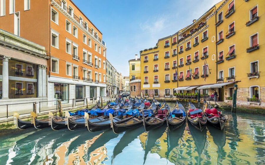 Ravenna Port to Venice with Deluxe Tour by Boat and Gondola - San Marco Square Free Time and the Rialto Market Option
