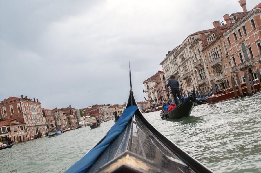 Secret Venice & Gondola Tour - Gondola ride near San Marco: calming water time, with a mostly practical goal