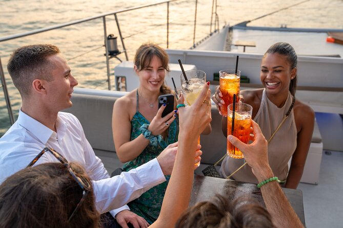 Sunset Jazz Catamaran Cruise with Aperitivo and Live Saxophone - The Boat Experience: Comfort, Space, and Photo-Friendly Positioning