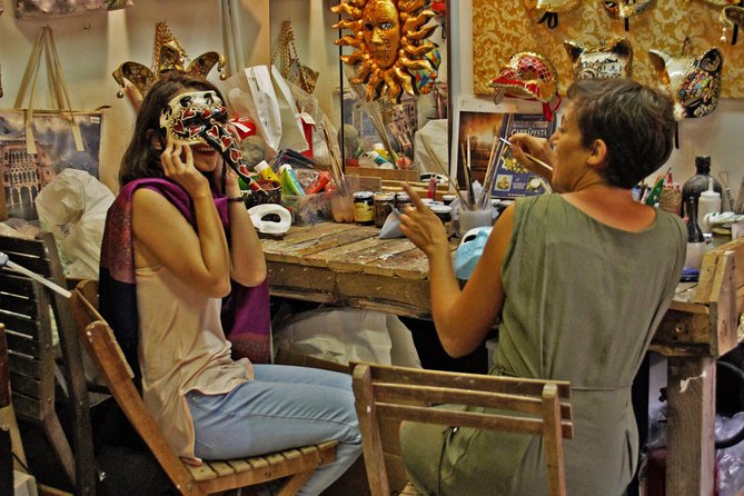 Venetian Carnival Mask Making Class in Venice, Italy - Small group, big attention: why the max 4 matters