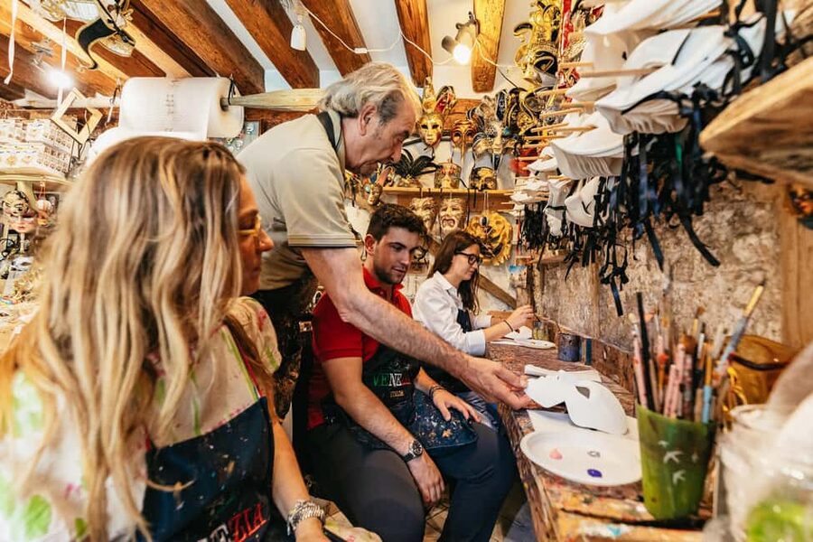 Venice: Carnival Mask Workshop - Value in Venice: Why This 1-Hour Workshop Often Makes Sense at $91
