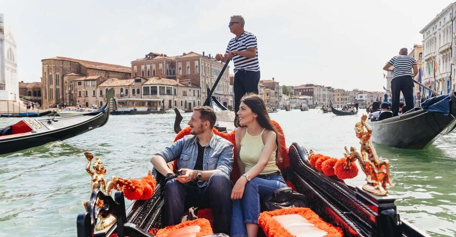 Venice: Grand Canal Gondola Ride with App Commentary - Getting started at San Marco, plus the app you will actually use
