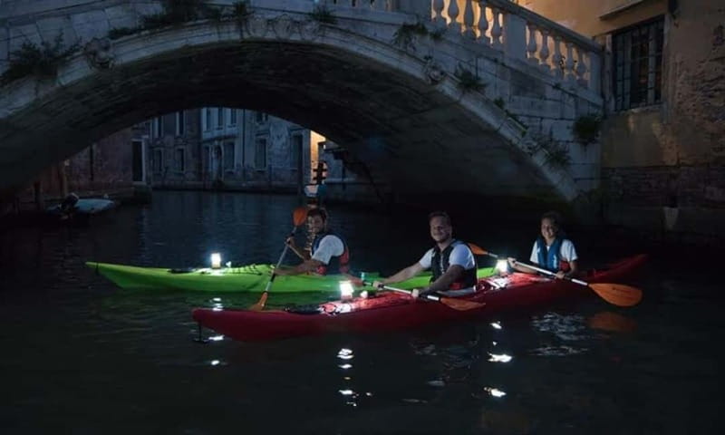 Venice: Guided Canal Kayak Tour at Day, Night, or Sunset - Practical details that save you time in Venice