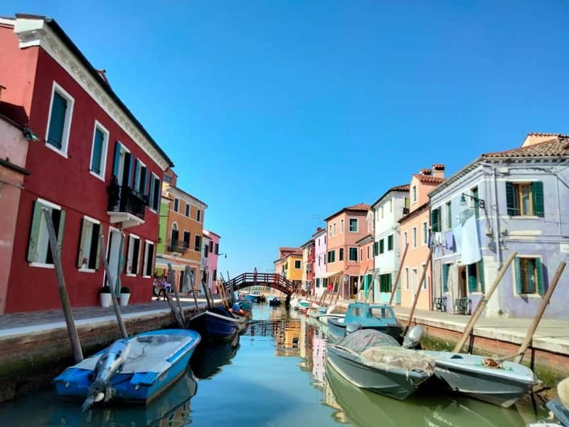 Venice: Murano & Burano Private Boat Tour with Hotel Pickup - Burano after the boat ride: colors, quiet streets, and bussola biscuits