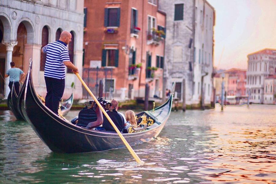 Venice: Private Gondola Ride - San Moisè Church, then back to where you started