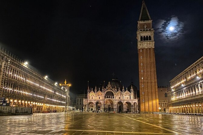 Venice- Saint Mark's Basilica Exclusive Night Tour - Piazza San Marco orientation before you ever step inside