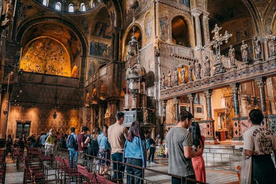 Venice: St Mark's Basilica Small-Group Tour with Terrace - Key points to know before you go