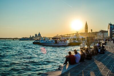 Sunset Cruise by Typical Venetian Boat