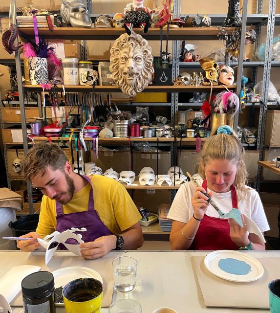 Venice: Venetian Masks Workshop - What Makes the Baroque Technique Work (and Why Beginners Leave Happy)