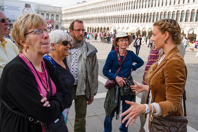 Welcome to Venice Group Tour St. Mark's Basilica & Gondola Ride - Mercati di Rialto and the Fish Market stop you can use